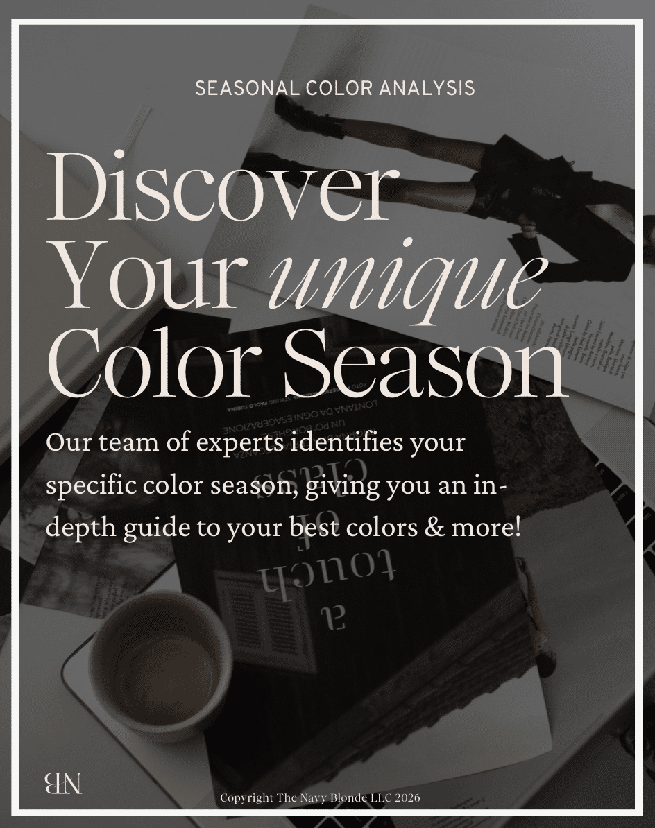 EXPERT SEASONAL COLOR ANALYSIS